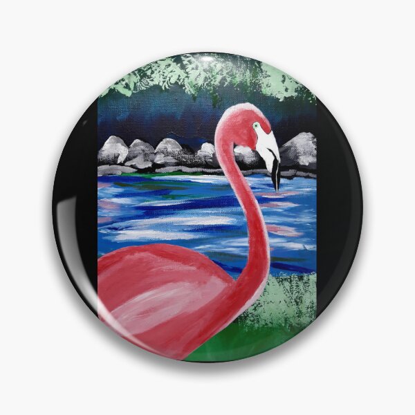 Item preview, Flamingo artwork designed and sold by LukjanovArt.