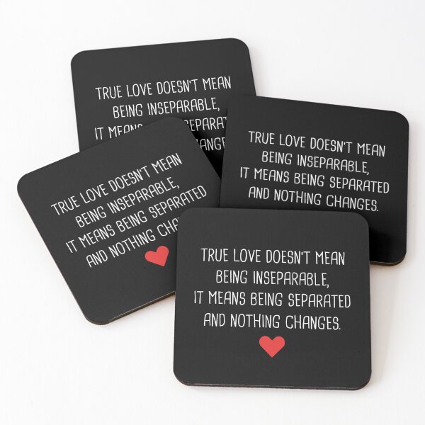 Item preview, Long Distance Relationship - True Love Doesn't Mean Being Inseparable designed and sold by T-shirt For You.