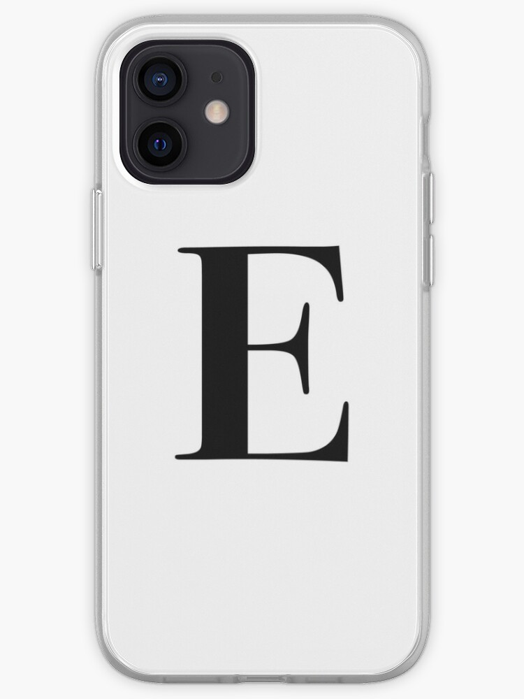 Letter E Name Initial Iphone Case Cover By Kryder15 Redbubble