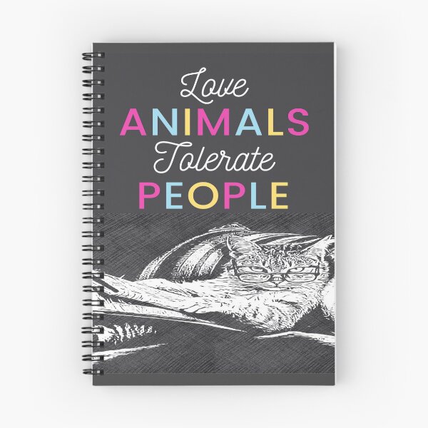 Item preview, love animals tolerate People designed and sold by Trash-Wares.