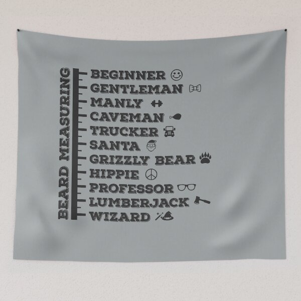 Item preview, Beard Growth Scale Measuring designed and sold by SportDIXIT.