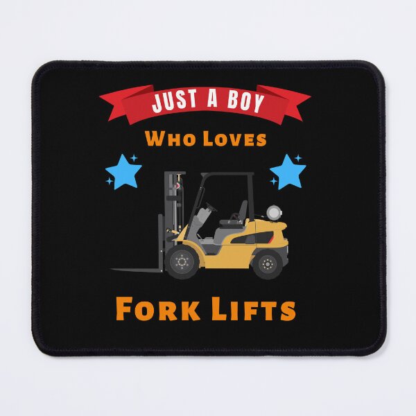 Item preview, Just a Boy Who Loves Fork Lifts designed and sold by Moremon.