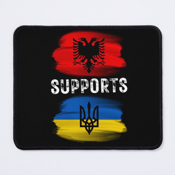 Item preview, Albania Supports Ukraine t-Shirt , Support Ukraine designed and sold by zoonix.
