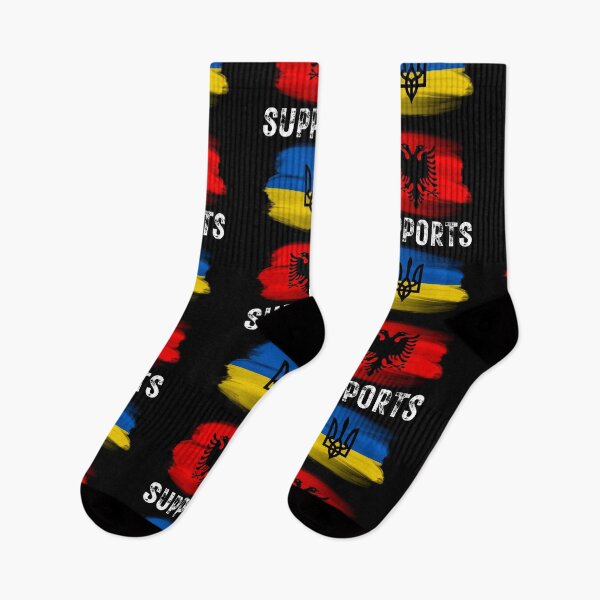 Item preview, Albania Supports Ukraine t-Shirt , Support Ukraine designed and sold by zoonix.