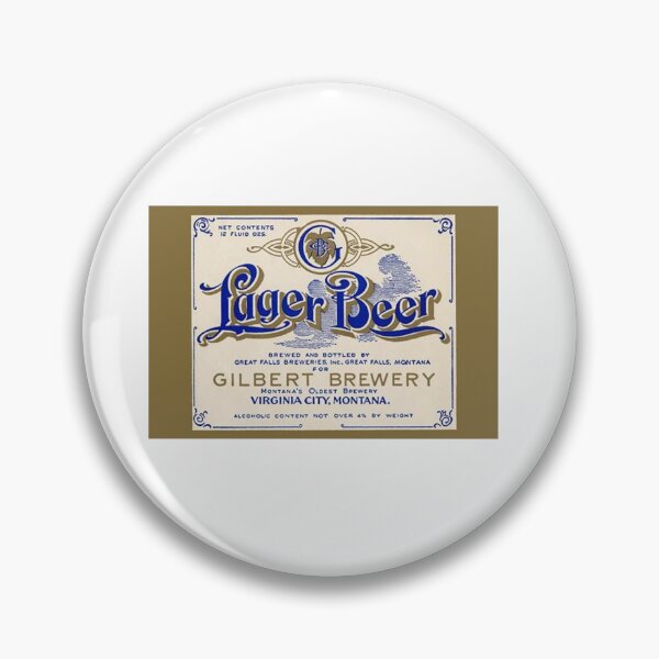 Item preview, Gilbert Lager Beer designed and sold by uniquenostalgia.