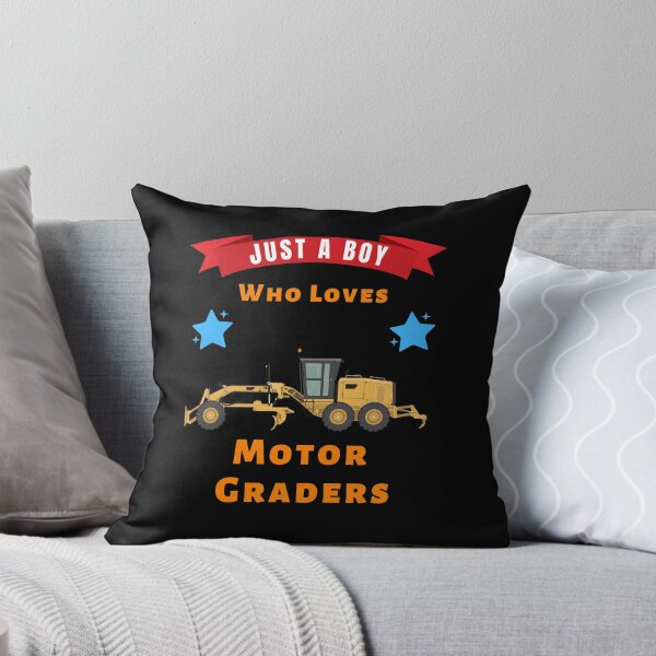 Item preview, Just a Boy Who Loves Motor Graders designed and sold by Moremon.