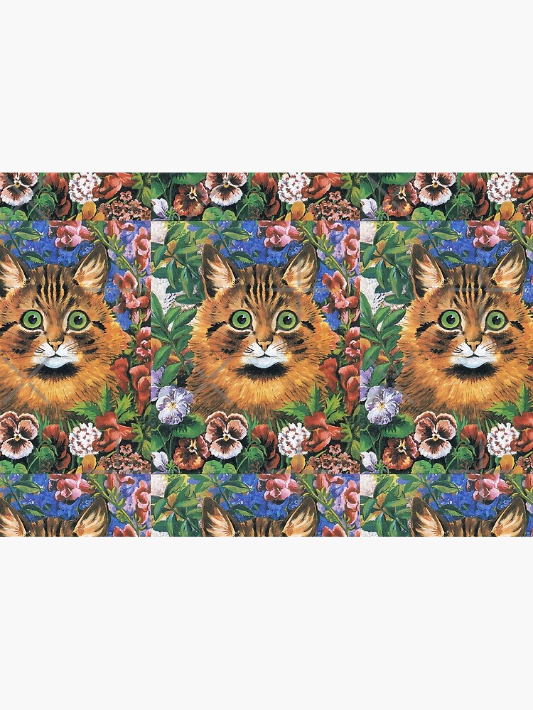 Study of a Cat's Head Jigsaw Puzzle by Louis Wain - Pixels Merch