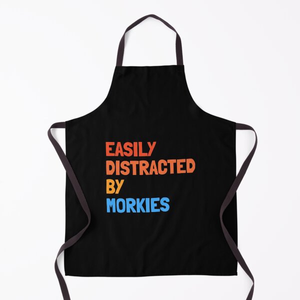 Item preview, Easily Distracted By Morkies Funny Dog Gift  designed and sold by Guarddogdrive.