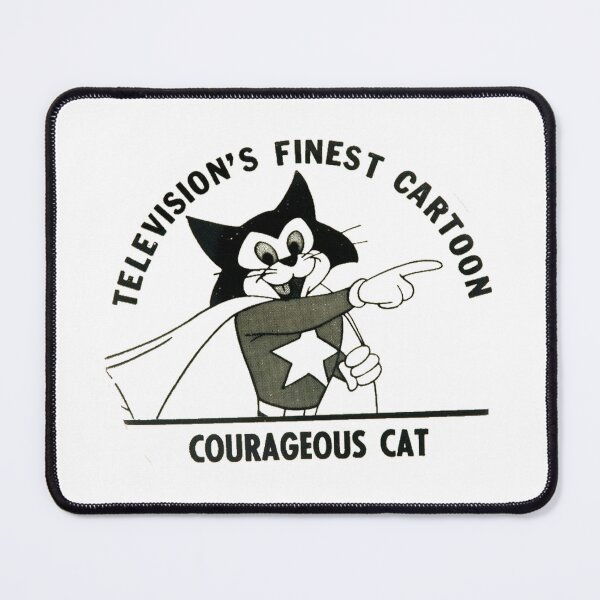Item preview, Courageous Cat Cartoon designed and sold by K1Store.