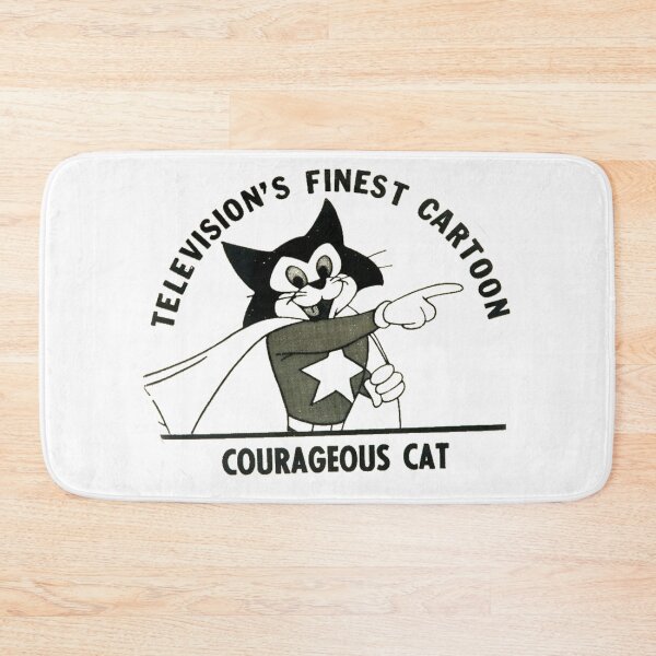 Item preview, Courageous Cat Cartoon designed and sold by K1Store.