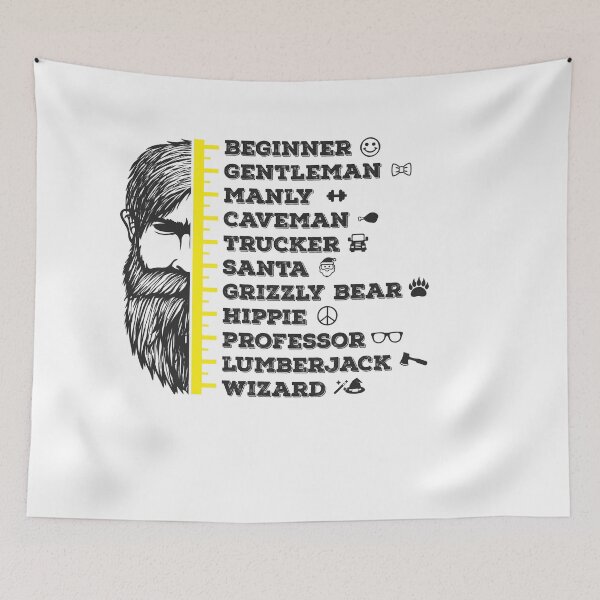 Item preview, Beard Growth Scale Measuring designed and sold by SportDIXIT.