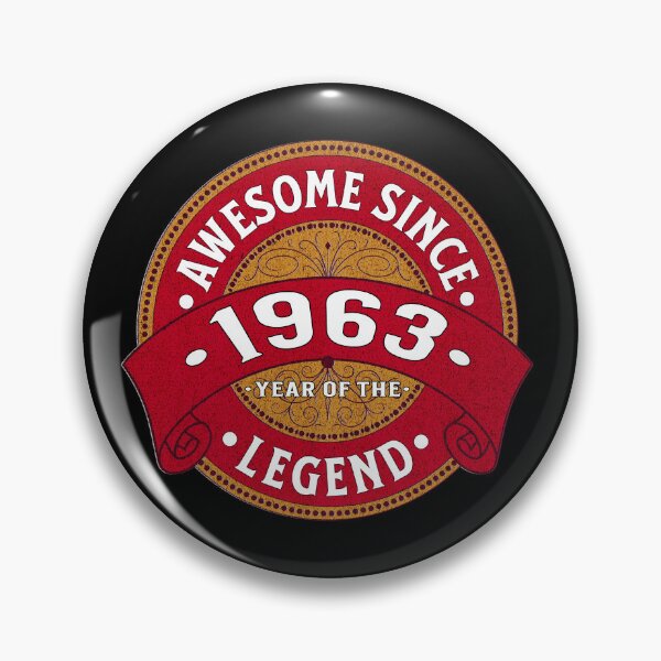 Item preview, Awesome Since 1963, birthday gift designed and sold by Ray's Photos & Art.