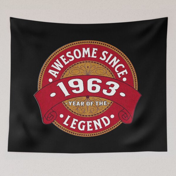 Item preview, Awesome Since 1963, birthday gift designed and sold by Ray's Photos & Art.