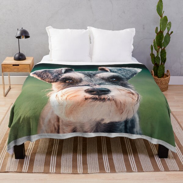 Item preview, Schnauzer Terrier Dog, Pure Breed designed and sold by PillowAndBehold.
