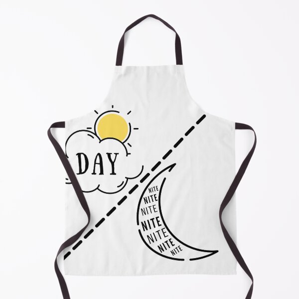 Item preview, day n nite black and white illustration. designed and sold by Coolclassy.