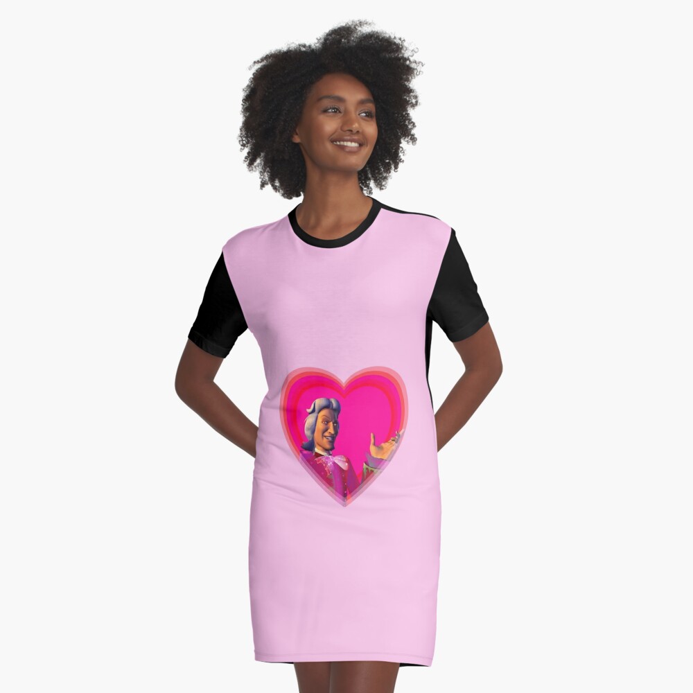 Preminger - In a Heart Graphic T-Shirt Dress for Sale by