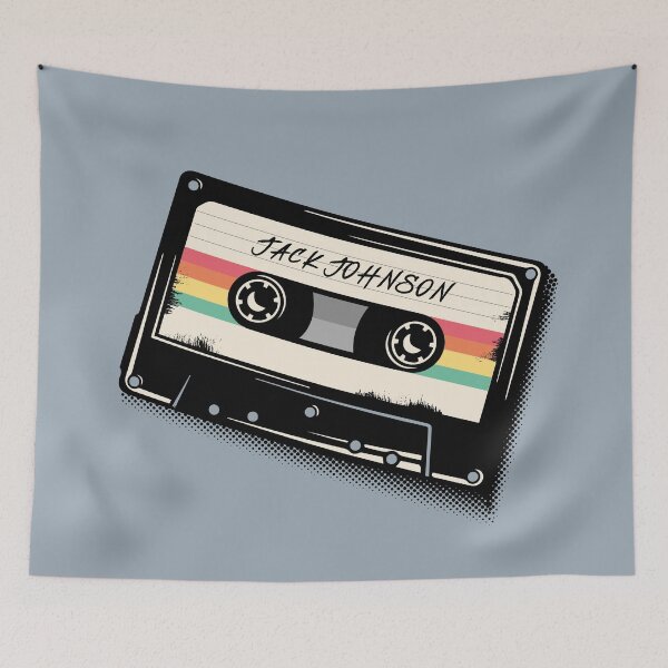Item preview, jack johnson tape designed and sold by retrippy.