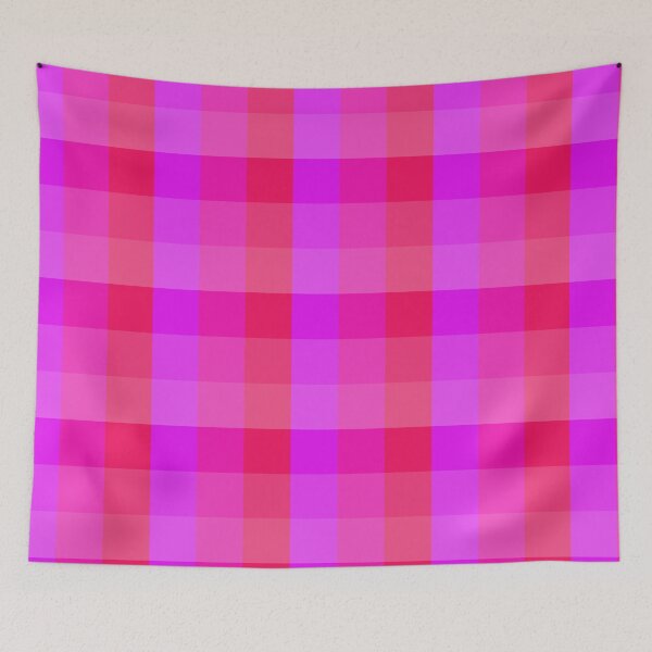 Item preview, Playful abstract checked pattern - pink designed and sold by TalBright.