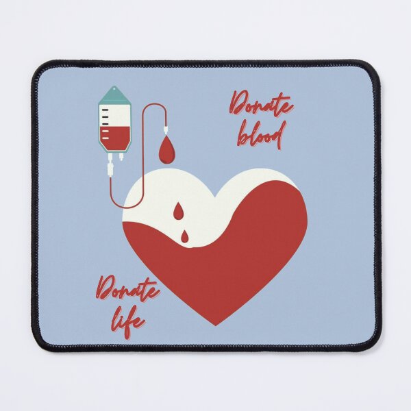 Item preview, donate blood save life designed and sold by Trash-Wares.