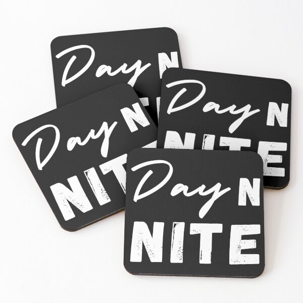 Item preview, day n nite black and white illustration. designed and sold by Coolclassy.
