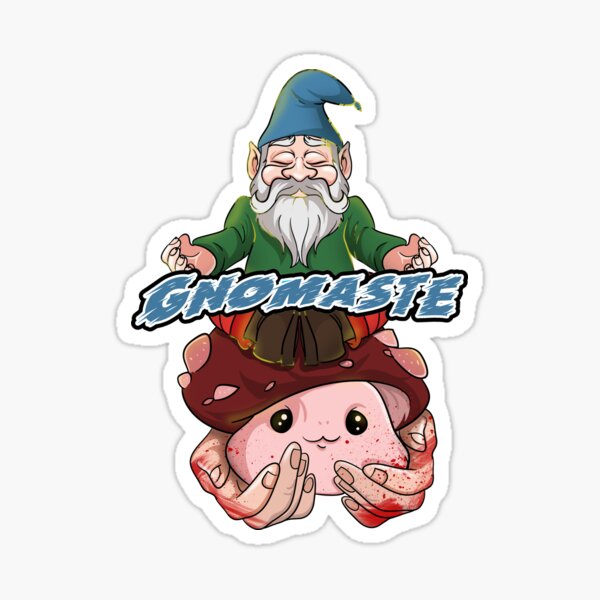 Gnome Quote Stickers for Sale