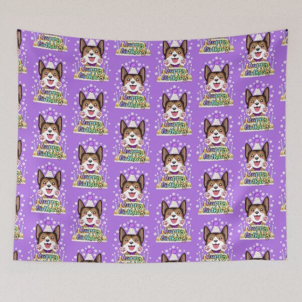 Item preview, Happy Birthday - Sable Corgi designed and sold by SPufferART.