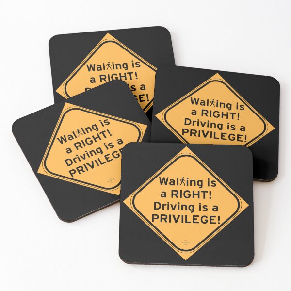 Item preview, WALKING IS A RIGHT! designed and sold by Dorothy Ogda Laxton.