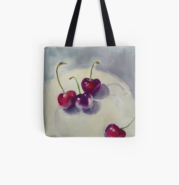 New season cherries All Over Print Tote Bag