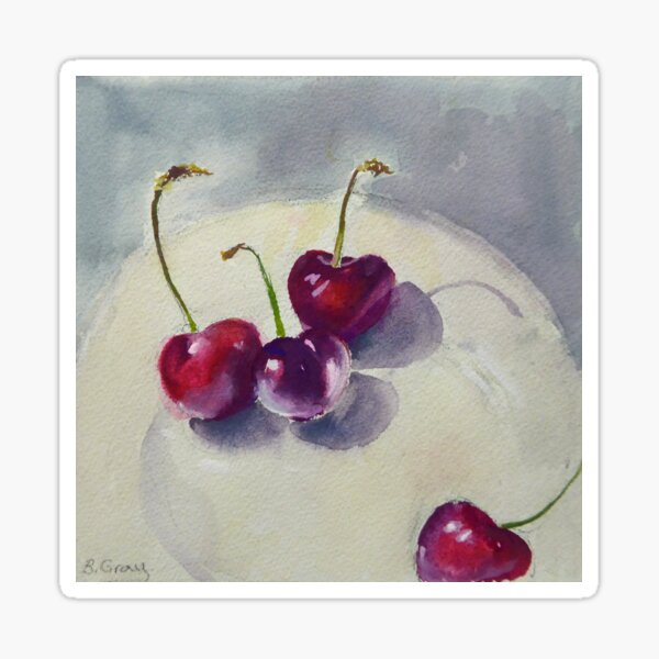 New season cherries Sticker