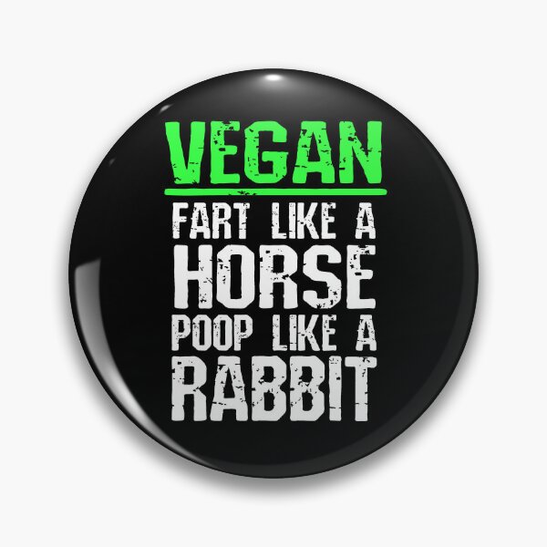 Item preview, Funny Vegan Fart Like A Horse Poop Like A Rabbit designed and sold by fizzypoptees.