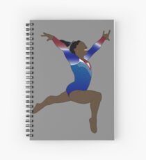 Simone Biles - Olympische Göttin Spiralblock