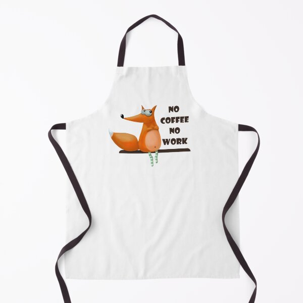 Item preview, no coffee no work fox with coffee No Coffee No Code designed and sold by GaliaTati.