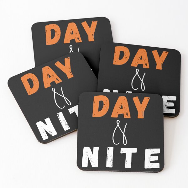 Item preview,  day n nite black and white illustration. designed and sold by Coolclassy.