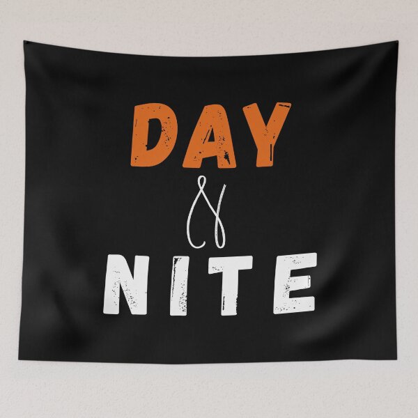 Item preview,  day n nite black and white illustration. designed and sold by Coolclassy.