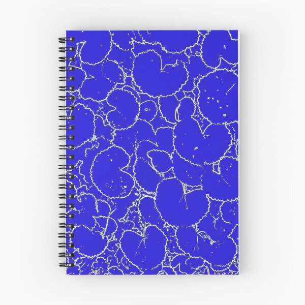 Item preview, Royal Blue & White leaves pattern  by  Iritof designed and sold by iritof.
