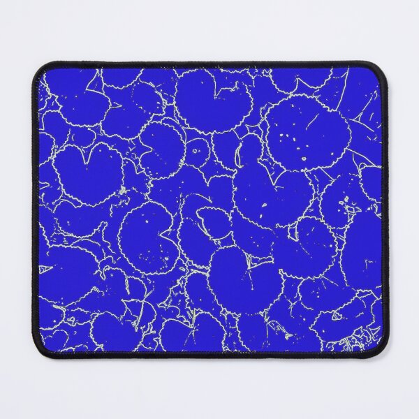 Item preview, Royal Blue & White leaves pattern  by  Iritof designed and sold by iritof.