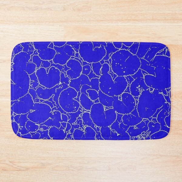 Item preview, Royal Blue & White leaves pattern  by  Iritof designed and sold by iritof.