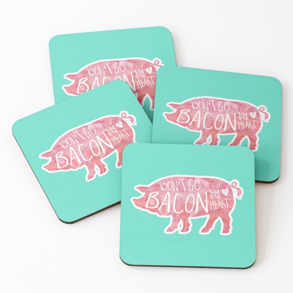 Item preview, Don't go BACON my heart - Pun designed and sold by hitechmom.