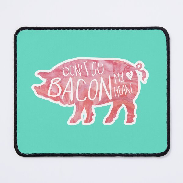 Item preview, Don't go BACON my heart - Pun designed and sold by hitechmom.