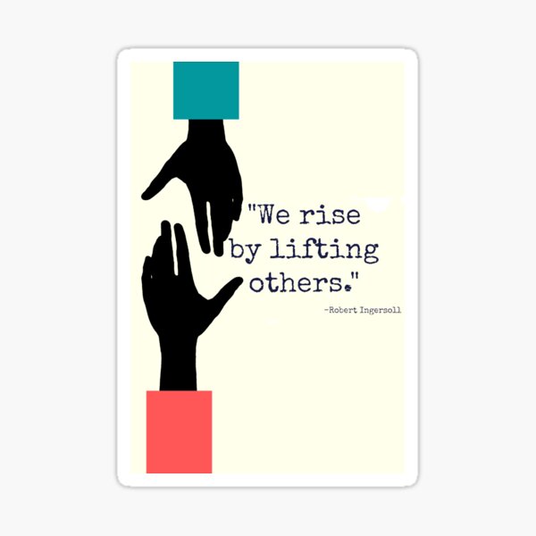 Item preview, We Rise By Lifting Others designed and sold by AtlanticFossils.