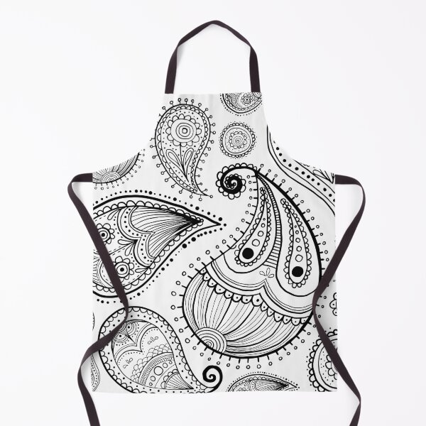 Item preview, Paisley Black and White Pattern designed and sold by m313andrade.