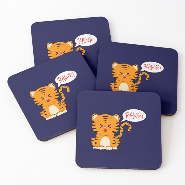 Item preview, Copia de Rawring little tiger designed and sold by mixMixtli.