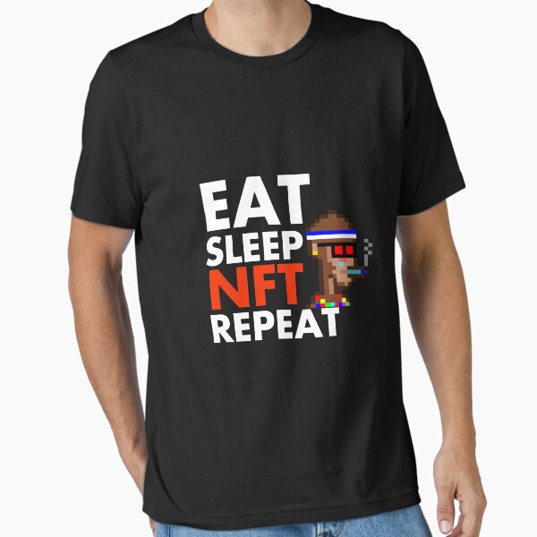 Item preview, Eat Sleep Collect NFT Crypto Monkey #52 designed and sold by patricklevar.