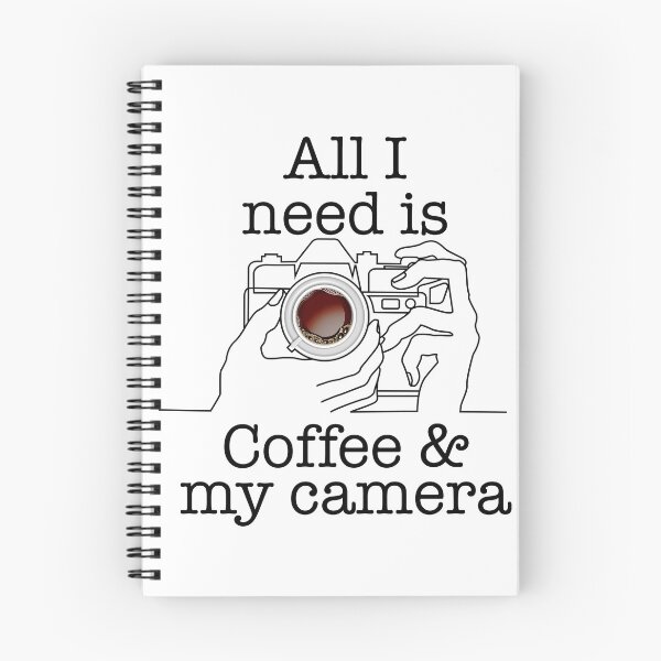 Item preview, All I need is Coffee & my camera designed and sold by Concept-Hub.