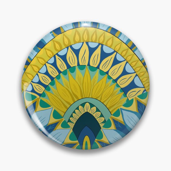 Aperçu de l'œuvre Majesté de paon de tournesol créée et vendue par BePositivity.