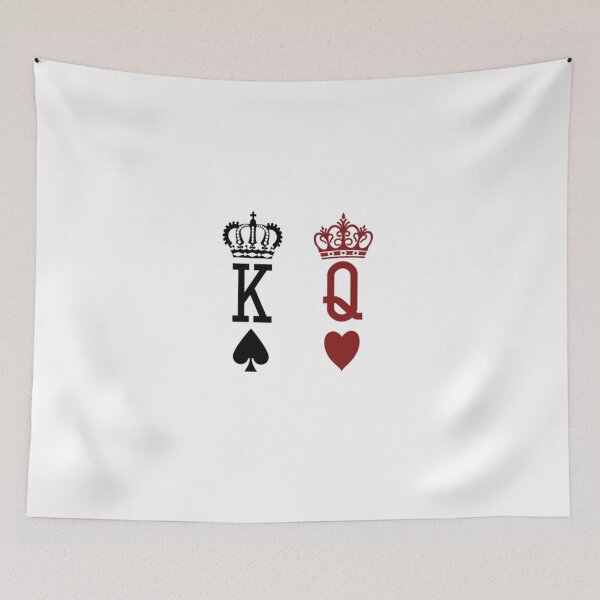 Item preview, Spades King And Queen Of Hearts designed and sold by BeFaCtO.