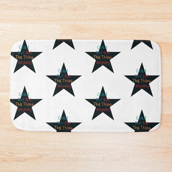 Item preview, Cried But Did The Thing Funny Quote Gift Star Art Unisex designed and sold by pedrored369.