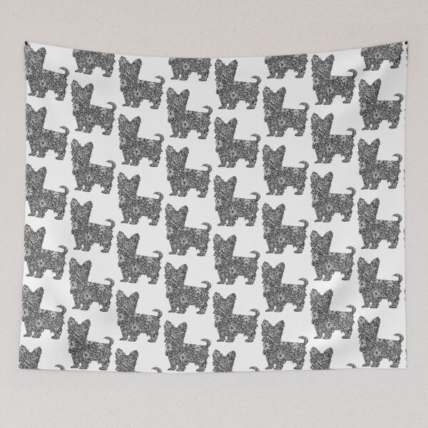 Item preview, Yorkshire Terrier- Part of the Doodle Dog Collection designed and sold by Kristin (Thornton) Barker.