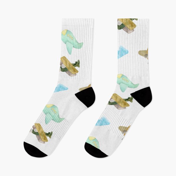 Item preview, Vintage Watercolor Airplane Collection designed and sold by silviaol.