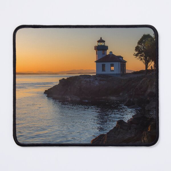 Item preview, Lighthouse and Sunset designed and sold by Alla Gill.